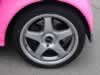pink and silver passion wheels